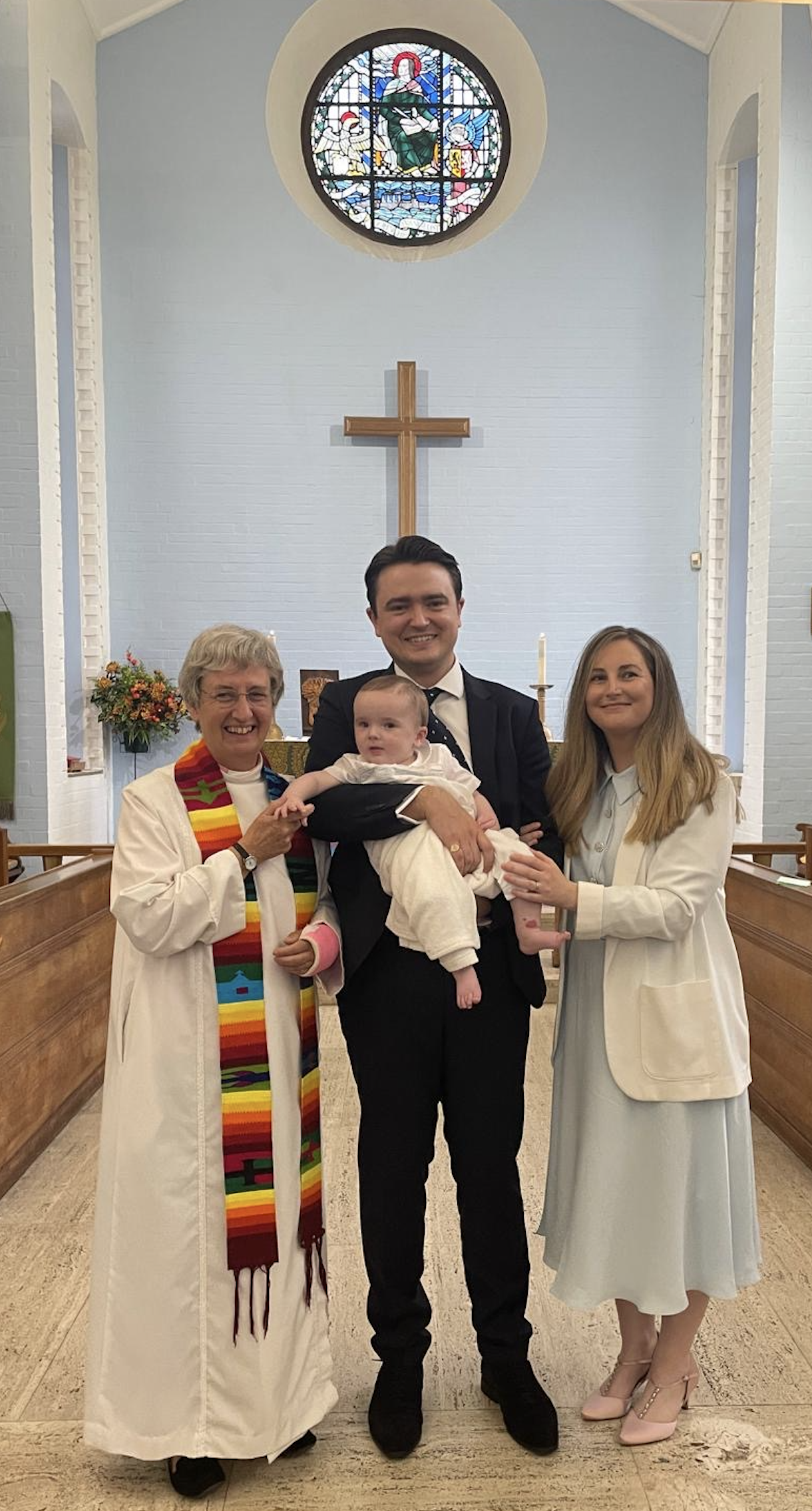 Spencer's Baptism at St John's