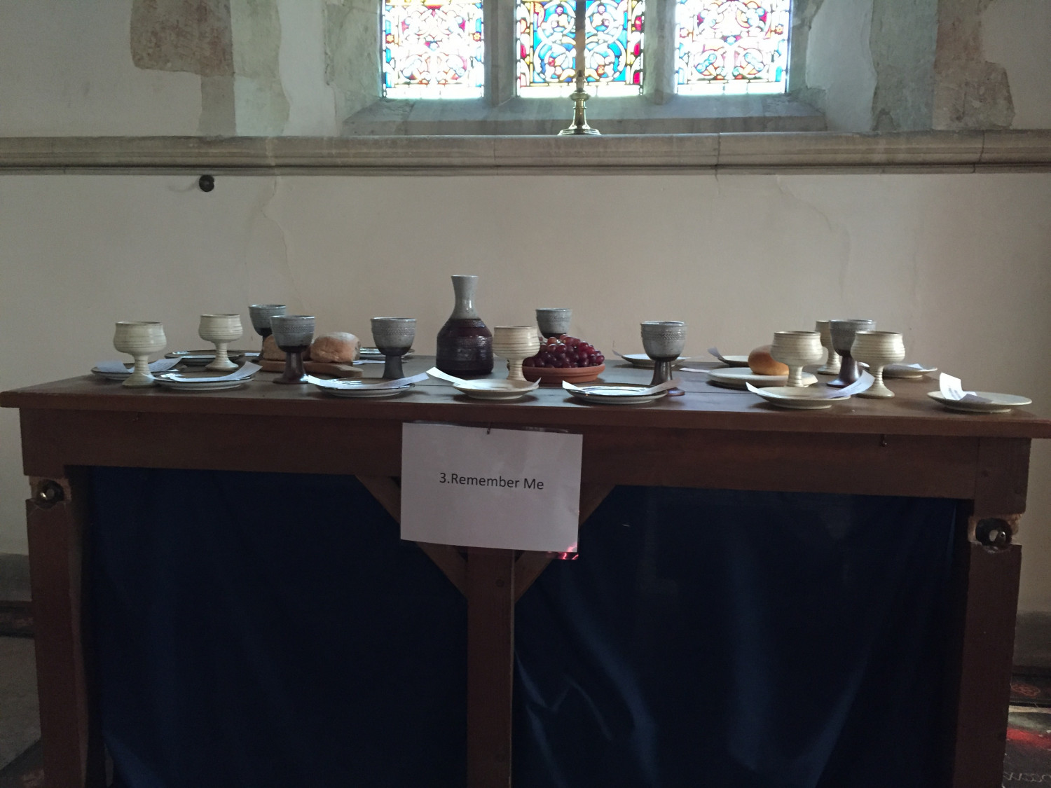 Empty Communion Table