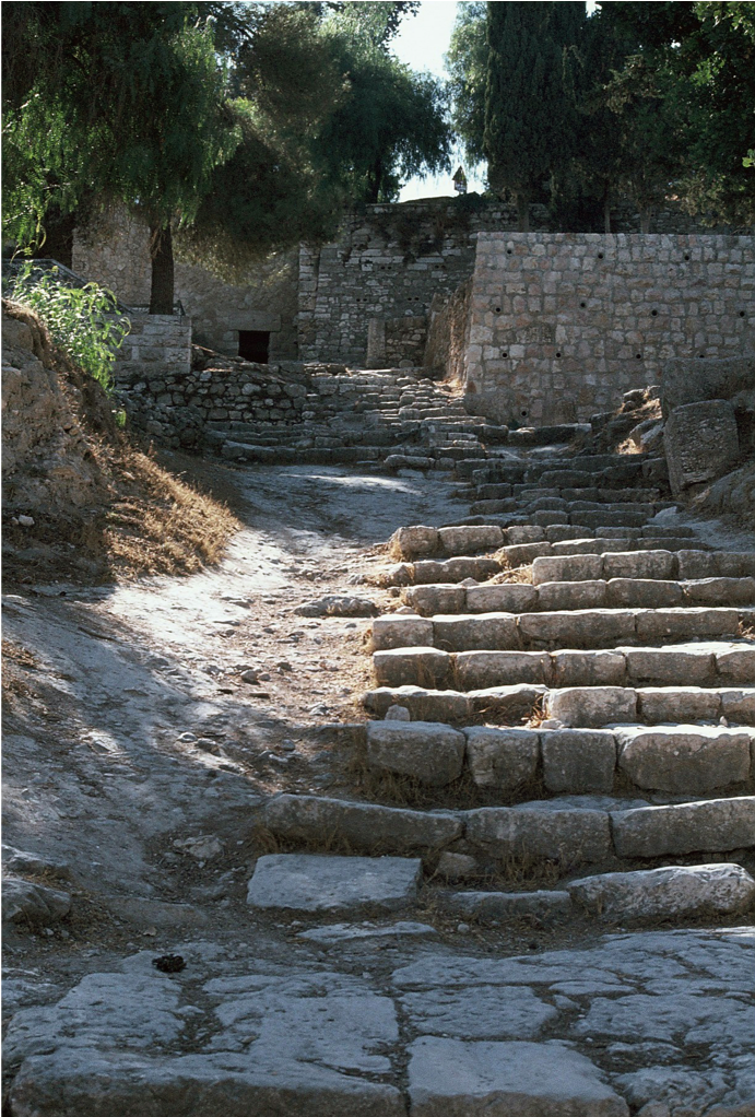 The road to Caiphas' House
