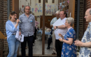 what's the word for a collection of churchwardens? Sam, Russell, Martin, James with Marion & Simon