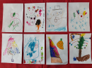 a selection of pictures from some of the younger children
