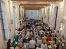 meanwhile, choir and clergy process into St John's